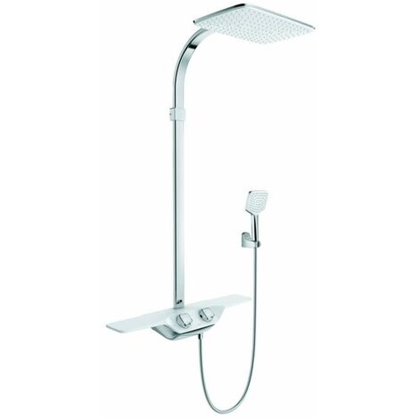 KLUDI COCKPIT Discovery Thermostat Dual Shower System, mit