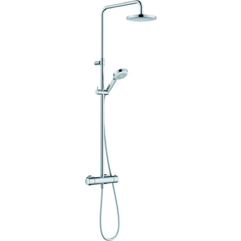 KLUDI DIVE Thermostat Dual Shower System, Wandmontage,