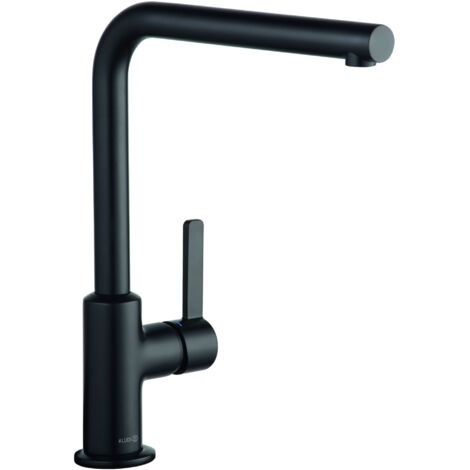 Kludi L-ine S - Grifo de fregadero, negro mate 408033975