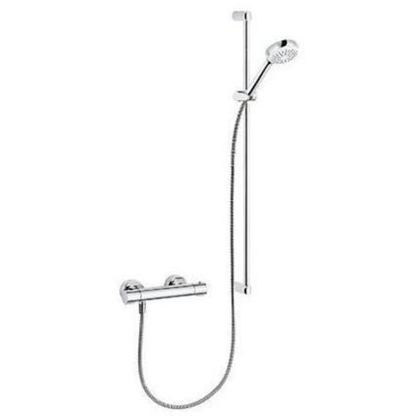 KLUDI LOGO Shower-Duo 1S Wandstange 900mm chrom
