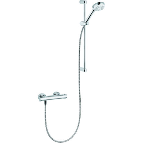 KLUDI LOGO Shower Duo Set de ducha, con barra mural 600 mm,