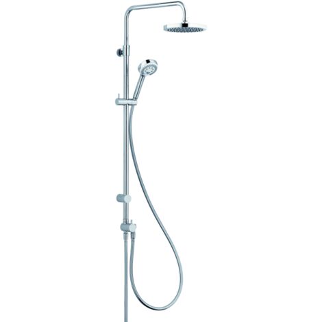 Kludi Logo Système de douche double 6809105-00 chromé , avec tête et douchette