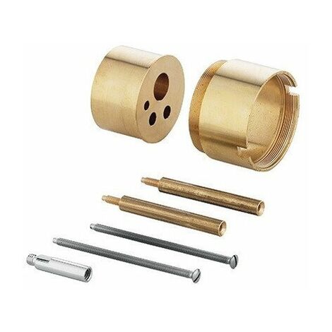 KLUDI-MIX-PLUS prolunga n. 75529 per batteria da incasso, cromo KLUDI