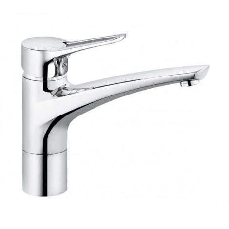 Kludi Mx - Grifo monomando de fregadero, cromo 399040562