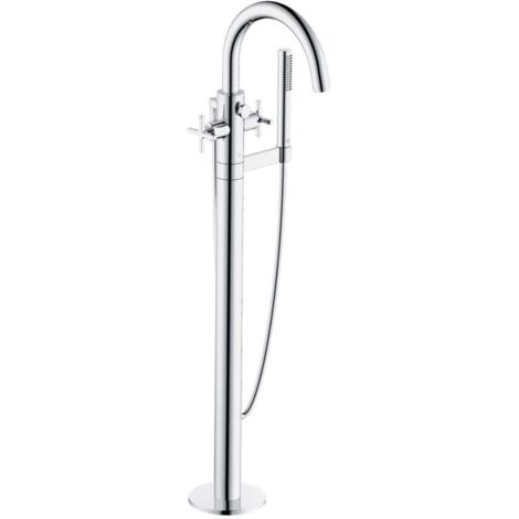 Kludi Nova Fonte - Mitigeur de baignoire pour montage au sol, chrome 205900520