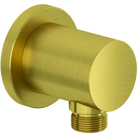 Kludi Nova Fonte - Wandanschlussbogen, Gold gebürstet 20543N0-15