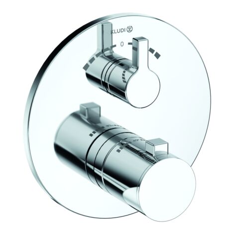 Kludi Nova Fonte Wannenthermostat 208100515 Unterputz Armatur, chrom
