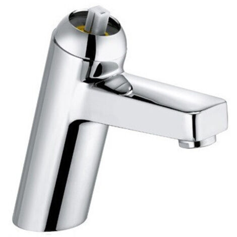 KLUDI PROVITA Miscelatore monocomando lavabo DN 15 senza leva e senza raccordo scarico cromo, 333360500