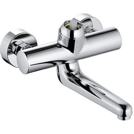 Kludi Provita Wand-Einhandmischer ohne Hebel, Ausladung 247mm, chrom 335320500