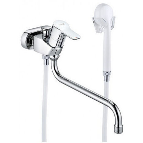 KLUDI PU & EASY SPEZIAL WFB-EHM 45mm mit Brausegarnitur chrom, 375920565