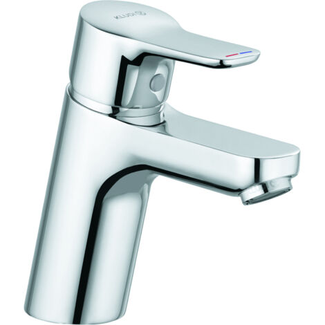 KLUDI PURE Mezclador monomando de lavabo, altura de caño 70 mm,