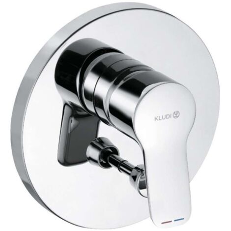 Kludi Pure&Easy - Grifo empotrado para 2 dispositivos, cromo 374190565