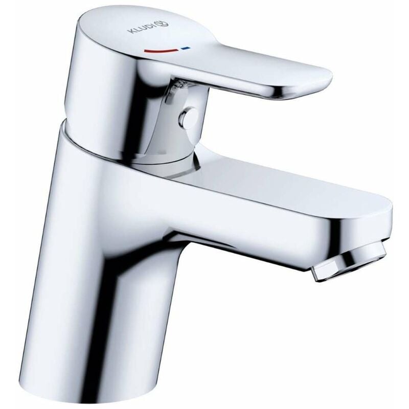 Kludi - Pure&Easy - Mitigeur de lavabo, EcoPlus, chrome 373890565WR4