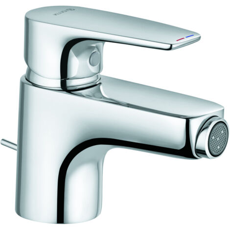 KLUDI PURE&SOLID Bidet-Einhandmischer,  Einlochmontage, Chrom,