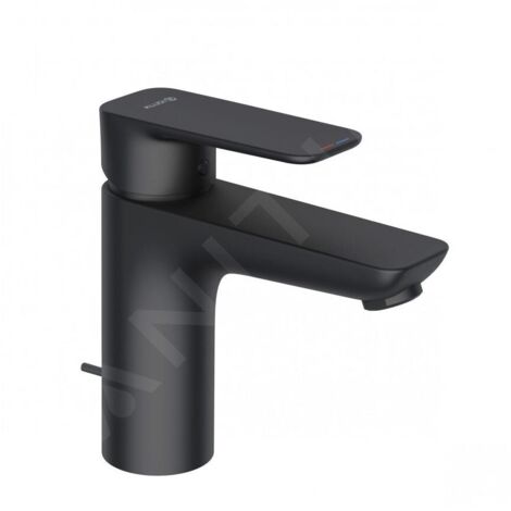 Kludi Pure&Style - Mitigeur de lavabo avec vidage, noir mat 402903975