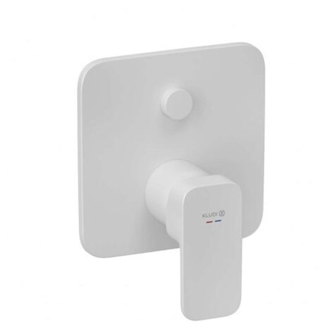 Kludi Renon - Miscelatore ad incasso per 2 utenze, bianco opaco 427635375