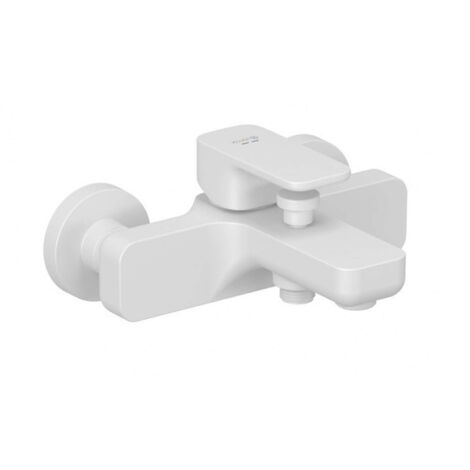 Kludi Renon - Mitigeur de baignoire, blanc mat 426915375
