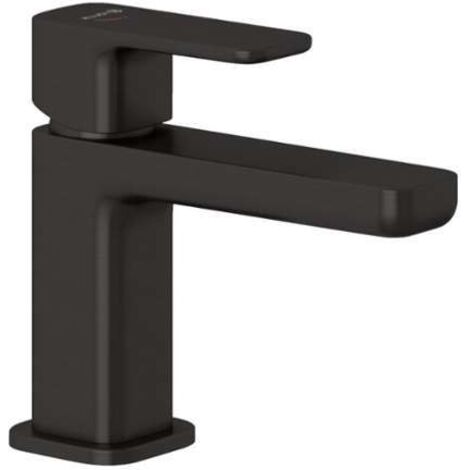 Kludi Renon - Mitigeur de lavabo avec bonde Push-Open, EcoPlus, Gunmetal brossé 42267N275