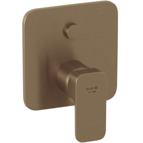 Kludi Renon - Unterputzarmatur, für 2 Verbraucher, Bronze gebürstet 42759N175