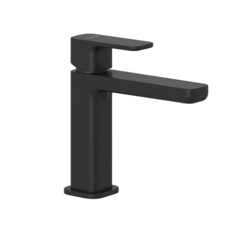 Kludi Renon - Waschtischarmatur mit Push-Open-Ablauf, EcoPlus, schwarz matt 422893975