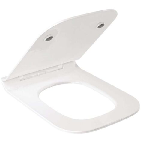 Kludi Resa C - WC-Sitz Slim, SoftClosing, QuickRelease, weiß glänzend 28WCS43