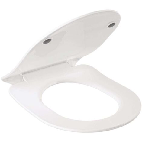 Kludi Resa R - WC-Sitz Slim, SoftClosing, QuickRelease, weiß glänzend 23WCS43