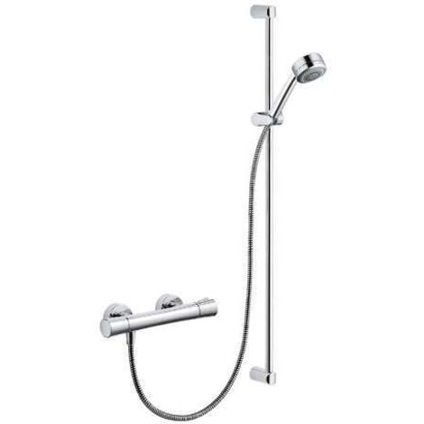 KLUDI SHOWER DUO ZENTA 2S THM BR-Set 900 mm chrom 6057705-00