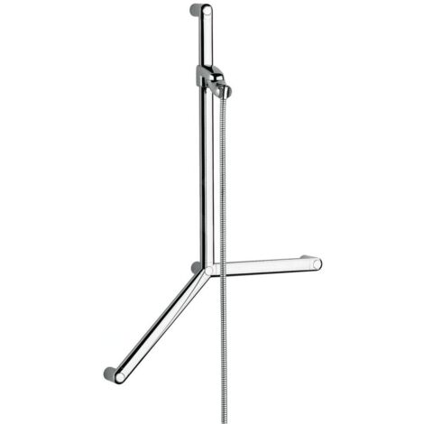 KLUDI SINA CARE Barre murale L 900mm avec 2 poignées chromé, 6150205-00