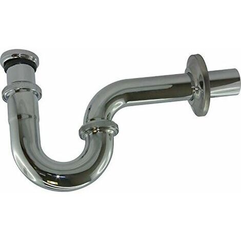 KLUDI Siphon tubulaire G 1 1/4, modèle standard, chrome,