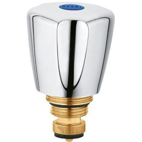 Kludi Standard 110010515 - Parte superiore con pomello Terralux, per acqua fredda, G 3/8