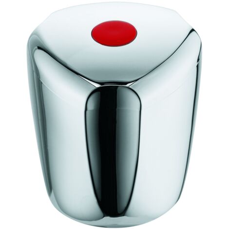 Kludi Standard Terraluxgriff 763610500 chrom, Kunststoff Terraluxgriff, warm