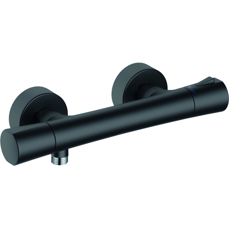 Kludi - Zenta Sl Therm.-brausearmatur Ohne Brausegarnitur Mattschwarz