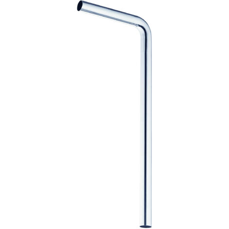 Kludi tuyau inférieur 8450080500 90 degrés, 220 X 680 mm, 1 1/4 », chromé