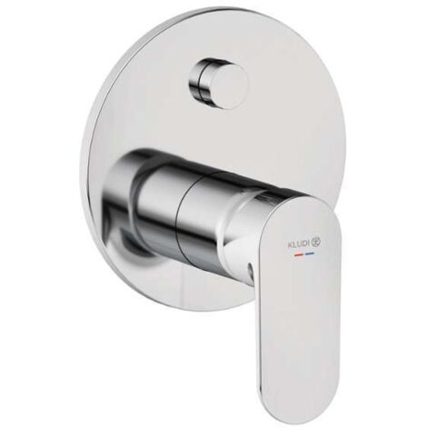 Kludi X1 - Grifo empotrado para 2 dispositivos, cromo 327590575