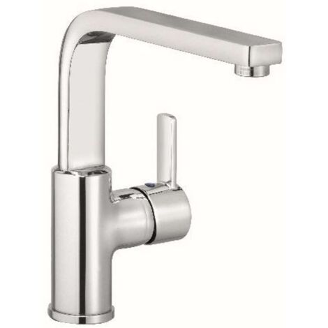 KLUDI ZENTA Mezclador monomando de lavabo, altura de caño 220 mm,