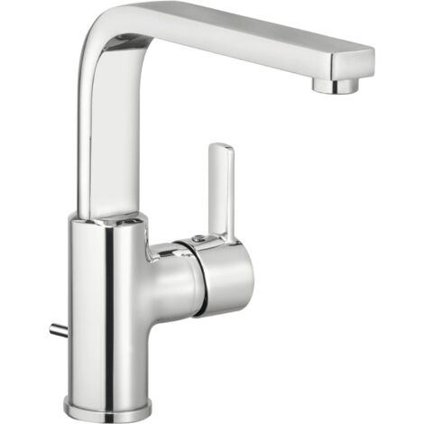 KLUDI ZENTA Mezclador monomando de lavabo, altura de caño 220 mm,