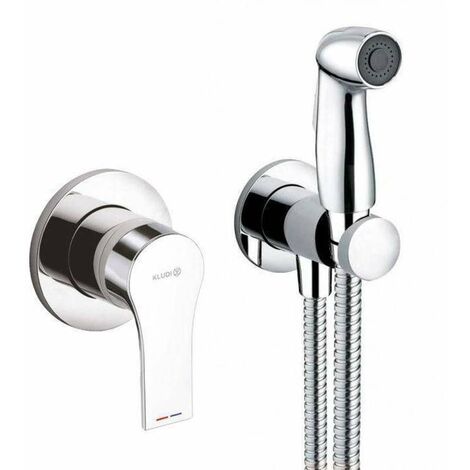 Kludi Zenta SL - Einbauunterputzset, mit Bidetdusche, Chrom 489990565