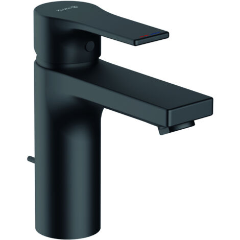 Kludi Zenta SL - Grifo de lavabo, con desagüe, negro mate 482903965