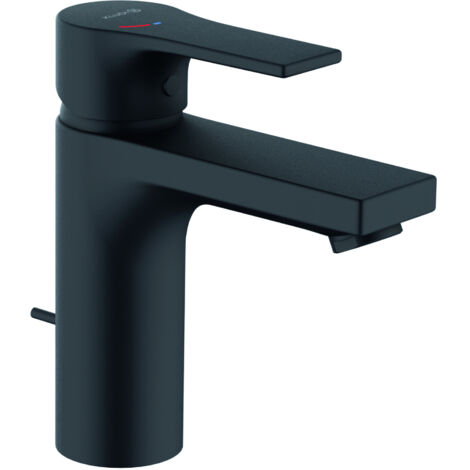 Kludi Zenta SL - Miscelatore da lavabo, con sistema di scarico, EcoPlus, nero opaco 482933965