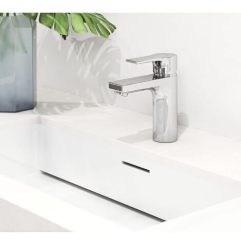 KLUDI ZENTA SL Waschtisch-Einhandmischer 100mm Ablaufgarnitur chrom