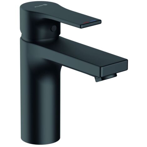 Kludi Zenta SL - Waschtischarmatur mit Push-Open-Ablauf, schwarz matt 482983965