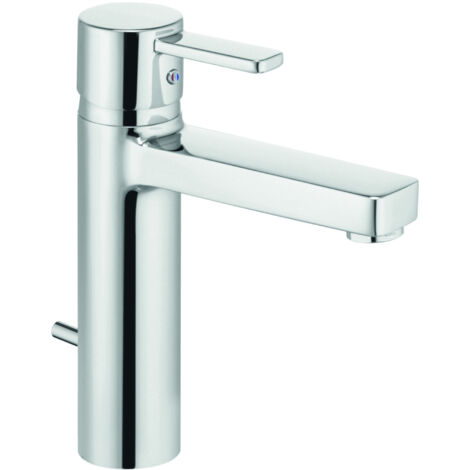 KLUDI ZENTA Waschtisch-Einhandmischer, Auslaufhöhe 120mm, mit