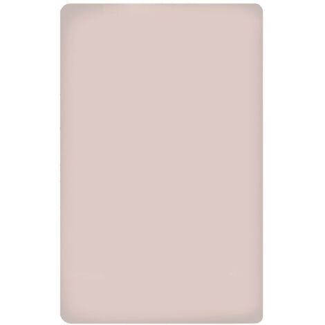 KLULK Lenzuolo Sotto Con Angoli Elasticizzati 1 Posto E Mezzo 100% Cotone Rosa 125 X 200 + 25 Cm Made In Italy