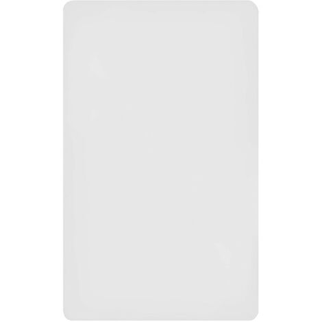 KLULK Lenzuolo Sotto Con Angoli Elasticizzati Misure Francesi Bianco 100% Cotone 140 x 200 + 27 Cm Made In Italy