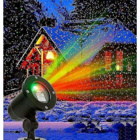 KLVGTIFS PU - Projecteur LED extérieur paysage pour scène, boule lumineuse de Noël, projection lumineuse pour fêtes
