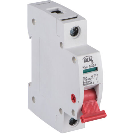 KMI 25A 1P Idealer Lasttrennschalter