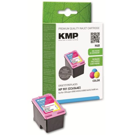 KMP H48 Tintenpatrone color kompatibel mit HP CC656AE Druckerpatronen