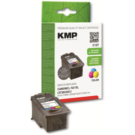 KMP Patrone Canon CL-561XL/CL561XL 3-Color 300 S. C137 refil
