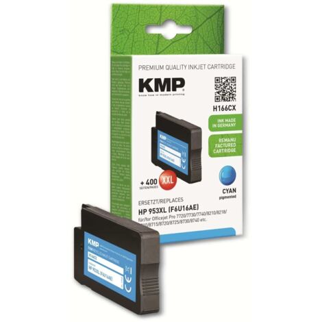 KMP Tintenpatrone H166CX, cyan