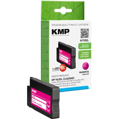 KMP Tintenpatrone H195XL magenta ersetzt HP963XL (3JA28AE)